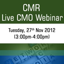 CMR’s Live CMO Webinar
