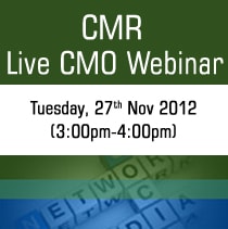 Read more about the article CMR’s Live CMO Webinar