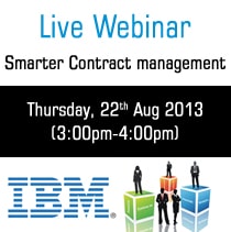 IBM-CMR Live Webinar_Smarter Contract Management