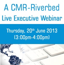 Read more about the article CMR-Riverbed Live Executive Webinar