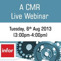 Infor-CMR Live Webinar