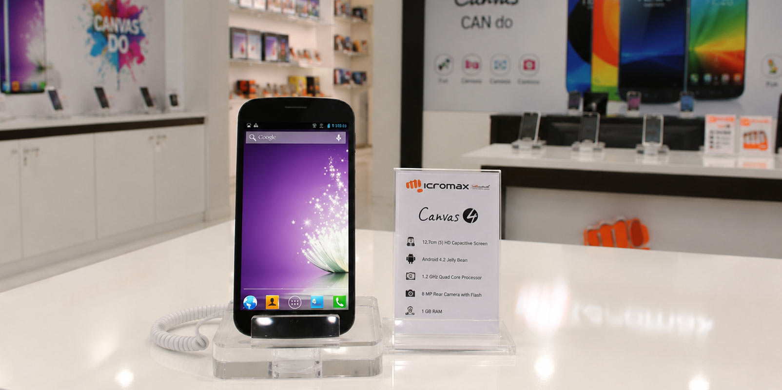 Micromax ‘Canvas 4’ launch to woo discerning smartphone customers: door left ajar for further technology upgrades