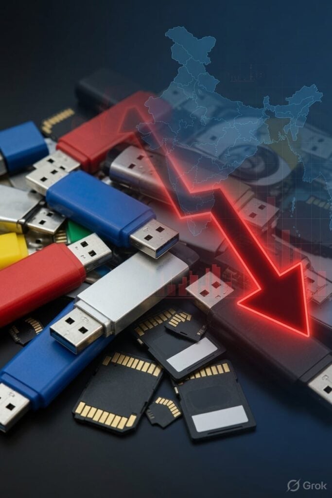 India’s Consumer Storage Market Declines 27% in Q1 2026 Amid Supply Constraints and Shifting Demand Dynamics: CMR